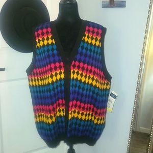 Vintage nwt sweater vest
